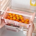 thumbnail image 3 of Refrigerador con caja de almacenamiento deslizante, capa divisoria para refrigerador, almacenamiento para refrigerador, capa divisoria para refrigerador (4 azules) ILoveMilan  JM, 3 of 5