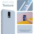 thumbnail image 4 of TUDIA LINNGrip for BLU View 3 Phone Case B140DL Shockproof Non-Slip - Light Blue, 4 of 6