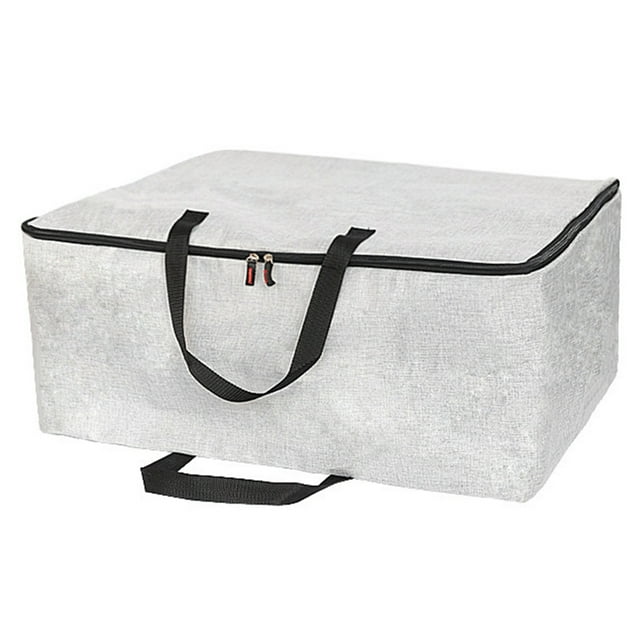 Coofit Comforter Storage Bag Dustproof Large Clothes Organizer Bag Bedding Organizer
