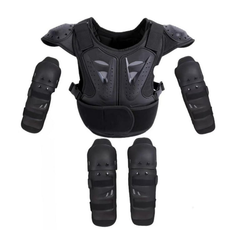 BAOSITY Kids Motorcycle Dirt Bike Gear Motocross Vest Suit Knee