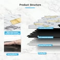 thumbnail image 4 of Art3d 10-Sheet 11.8''X13.4'' Peel and Stick Backsplash Marble Tone Tile for Kitchen,Bathroom,RV, 4 of 7