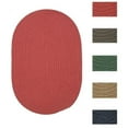 thumbnail image 3 of Colonial Mills  Polypropylene Low-Profile Indoor/Outdoor Reversible Braided Doormat (1'10' x 2'10') - 1'10" x 2'10" Oval, 3 of 5