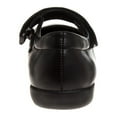 thumbnail image 3 of French Toast Girls' Hook & Loop School Uniform Dress Shoes with Heart Decoration - Black, 5, 3 of 7