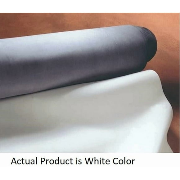 Dicor Corp. Roof Membrane EP95W-40 EPDM Ethylene Propylene Diene Monomer Rubber Roof; Use To Provide Watertight RV Roof; 40 Foot Length x 9.6 Foot Width; White
