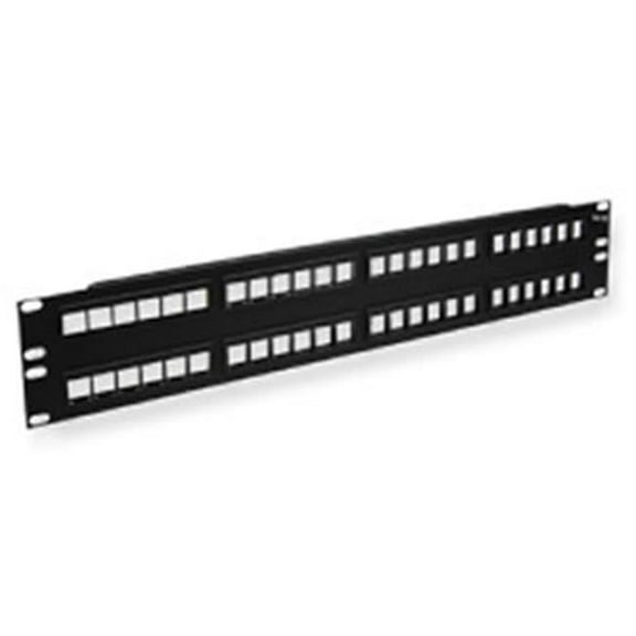 48 Port 2RMS Blank Patch Panel