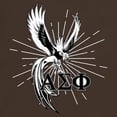 thumbnail image 3 of CafePress - Alpha Sigma Phi Phoenix Black T Shirt - Men's Classic Graphic Cotton T-Shirt, 3 of 4
