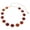 Brown, variant on CTM Round Stone Disc Chain Belt Adjustable Boho Waist Belt (Women)