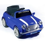 Blue Mini Cooper 6-volt Battery-operated