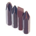 thumbnail image 1 of Utoolmart Screwdriver Bits, 4 Piece Set Phillips/Slotted Head Screw Driver Bit, with 5/16-inch Hex Shank, 32mm Length Cr-V Steel Screw Driver Kit Tools, for Repair Work, 1 of 4