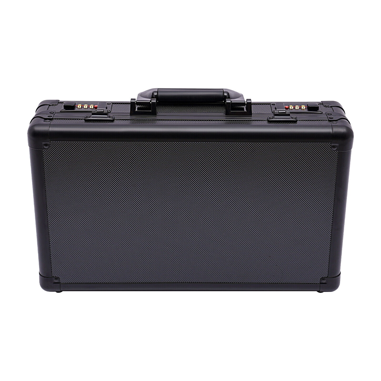 50-Slot Coin Slab Storage Case – Lockable Aluminum Display Box with EVA Interior for Certified Coins, Portable & Protective Organizer