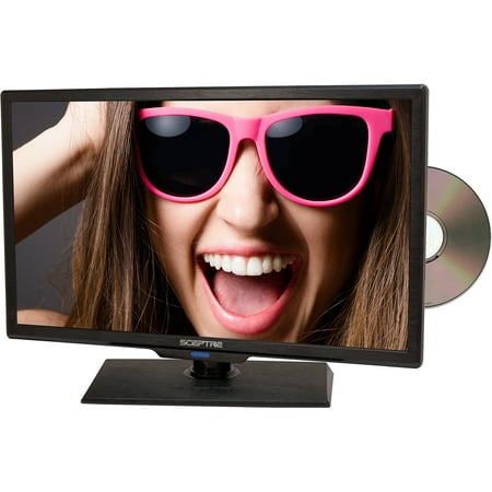 Sceptre 19" Class - HD, LED TV - 720p, 60Hz with Built-in DVD Player (E195BD-S)