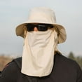 thumbnail image 6 of SPRING PARK Outdoor Quick drying UV Sun Hat Neck Face Flap Wide Brim Cap for Fishing Hiking, 6 of 7