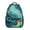 Teal Gold Marble, variant on Teal Gold Marble Backpack for School,Cute School Bag,Schoolbag with Adjustable Shoulder Straps & Padded Back,15.3"x11"x6.7"