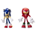 thumbnail image 2 of Sonic the Hedgehog 4" JAKKS Gold Collector Action Figure 2 Pack - Sonic and Knuckles Face Off Set, 2 of 4