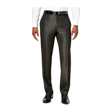 Alfani Mens Textured Dress Slacks Deepblack 36x32 Canada Alfani Mens Textured Dress Slacks Deepblack 36x32 Image 1 Of