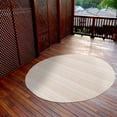 thumbnail image 5 of Beverly Rug Round Outdoor Rug 6' 7'' Patio, Porch, Garden Beige, 5 of 6
