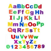 SPRING PARK 26Pcs Lower/Upper Case Alphabet Letters Number Fridge Magnet Kid Learning Toy
