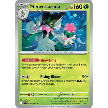 Pokemon Journey Together Holo Rare Meowscarada #18