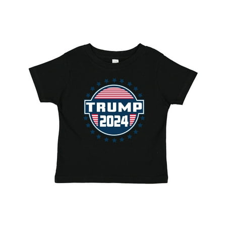 

Inktastic Trump for President 2024 Badge Gift Baby Boy or Baby Girl T-Shirt