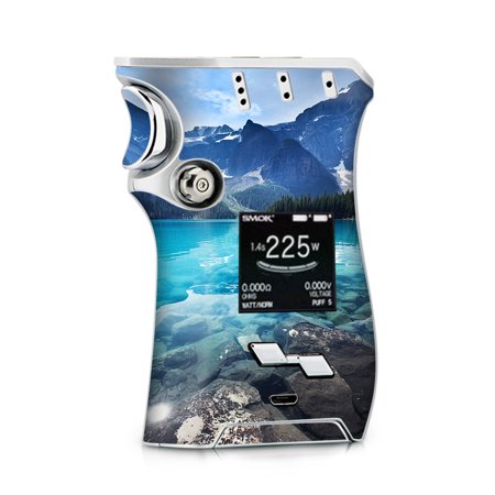 - Skins Decals for Smok Mag + TFV12 Prince tank Vape / Mountain lake, clear water