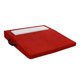 thumbnail image 1 of Montículo de lanzamiento portátil de 30 x 30 x 4 pulgadas, montículo de lanzador de béisbol profesional para adultos para campo de práctica en el pati Rojo, 1 of 8