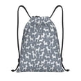 thumbnail image 1 of Bingfone Poodle Dog Drawstrings Backpacks Bags for Men Women Gym Drawstrings Bag-Medium, 1 of 6
