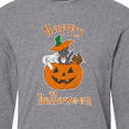 thumbnail image 4 of Inktastic Happy Halloween Kittens in Pumpkin Long Sleeve T-Shirt, 4 of 5