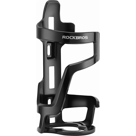 ROCKBROS Bike Water Bottle Holder, Lightweight Durable Bike Water Bottle Cage, Water Bottle Holder for Road Mountain Bikes