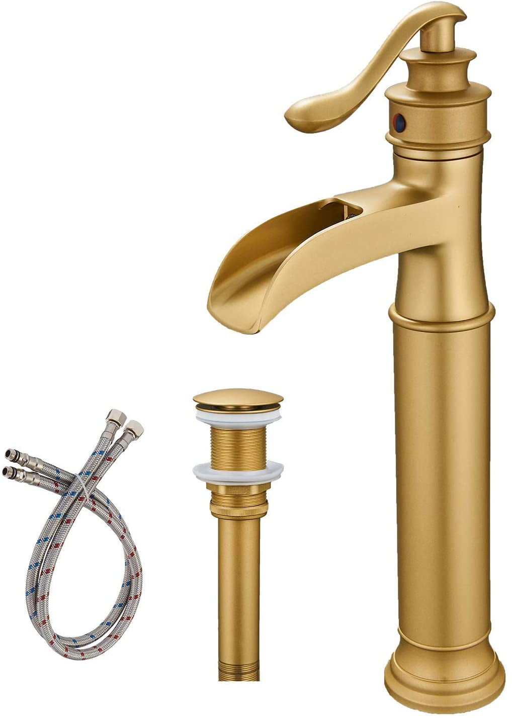 Details about   Modern Brass 1 Hole Handle Bathroom Vessel Sink Faucet Laundry Basin Filler Tap 