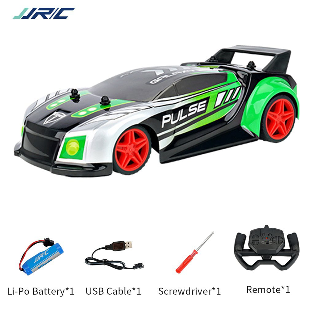 RC Drift Car LED Light USB Charge 2.4G High Speed Remote Control Racing Durable 
