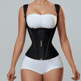 thumbnail image 5 of Fajas Colombians Girdles With Row Buckle and Zipper Postpartum Corset Waist Trainer Body Shaper For Women Sexy Shaping Curve, 5 of 6