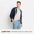 thumbnail image 5 of Lands' End Essentials Men's V-Neck T-Shirt 3 Pack - Premium Cotton Tee, Casual Regular Fit, 5 of 6