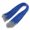 Blue, variant on 100strands Necklace String Rope Waxed Cotton Cord 17.4 inch Multi-Color-Yellow