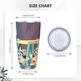 thumbnail image 4 of Johaoi Bluey Print 20oz Tumbler,Travel Coffee Mug Tumbler with Flip Lid Stainless Steel Water Bottle Gifts for Women Men Him Her-Without Straw, 4 of 8