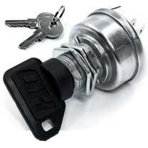 HD Switch Ignition Switch fits John Deere Gator 4x2 4x4 6x4 SR95 Military CS CX TH TS TX RSX XUV RSX850i RSX860i XUV620i XUV625i XUV825i XUV850D - Sport Turf E-Gator HPX (3 Keys & Carabiner Included)