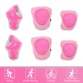 thumbnail image 2 of Unique Bargains 6 in 1 Outdoor Sport Skating Palm Elbow Knee Support Guard Pad Protector Set, 2 of 2
