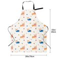 thumbnail image 3 of Zufioo Corgi Dog And Heart Print Adult Waterproof Apron, Cooking Apron, Flower Arranging and Painting Apron-Adjustable Straps, with Pockets, Kitchen Supplies-One Size, 3 of 9