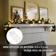 thumbnail image 3 of Guirnalda de Luces con Pilas, 2M 20 LED Series de Luces de Alambre de Cobre, IP65 Impermeable, Fairy Lights para Interiores, Exteriores, Navidad, Fiestas (12 PCS, Blanco Cálido), 3 of 5