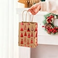 thumbnail image 6 of Aufmer 30 Pcs Christmas Themed Gift Bag with Tree Pattern, Holiday Party Favor Packaging, Seasonal Present Wrapping Solution(Multicolor), 6 of 6