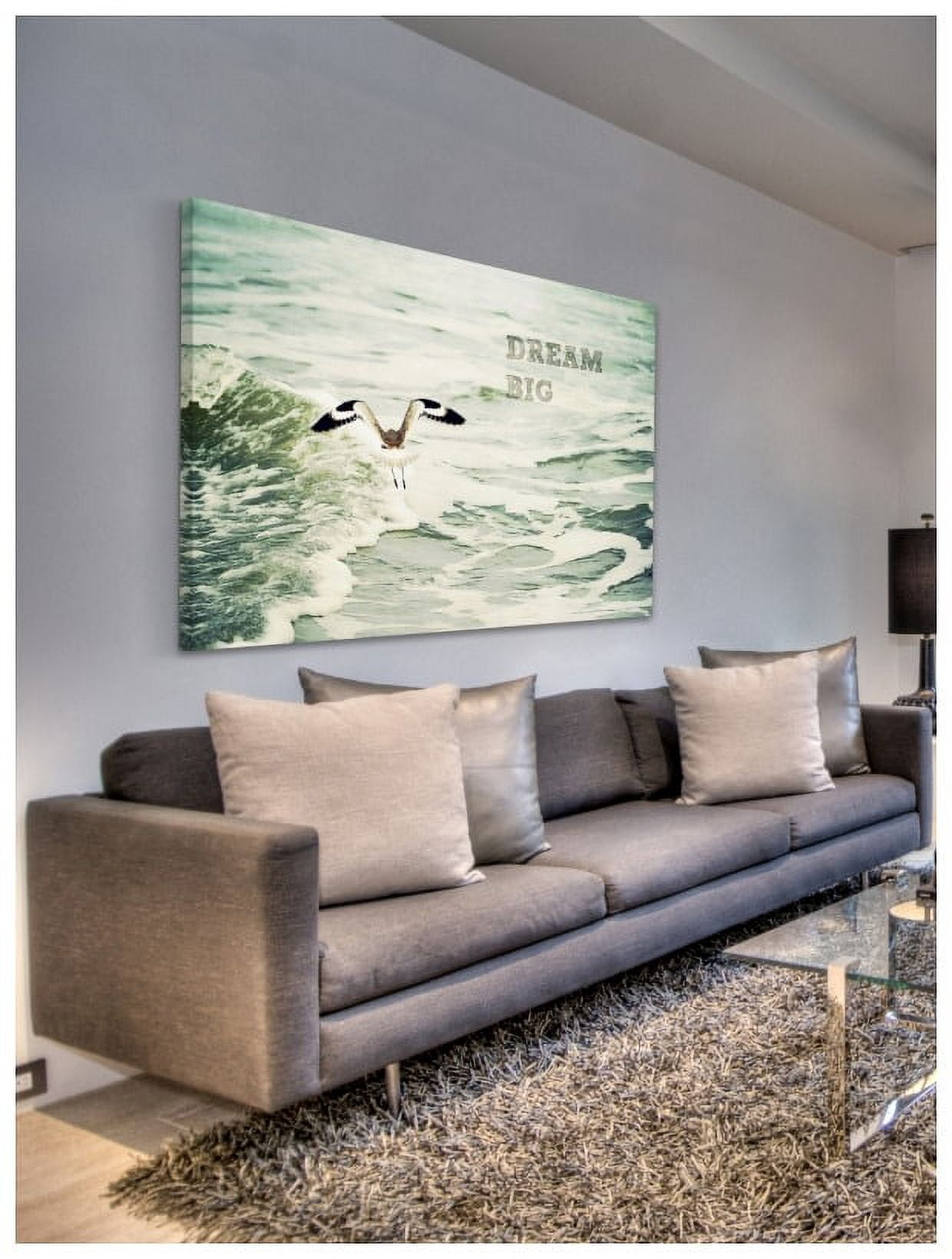 Marmont Hill "Dream Big 2" by Robert Dickinson Painting Print on Canvas