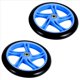 thumbnail image 2 of 2 Piezas Rueda De Scooter 200 Mm Material PU Espesor La 30 ABEC-7 Cojinete Accesorios Para Scooter,, 2 of 5