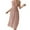 Pink, variant on Womens Nightgowns & Sleepshirts Fashion Sexy Deep V Neck Long Bathrobe Lace Women's Sleepwear