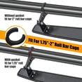 thumbnail image 3 of Set de espejos UTV con visión trasera lateral y central para Polaris RZR Honda, 3 of 6