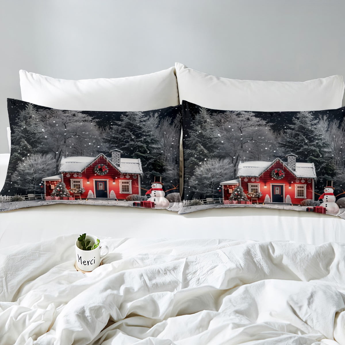 Housse couette noel au meilleur prix | Leroy Merlin
