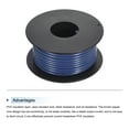 thumbnail image 3 of Uxcell 16AWG Stranded Wire Hookup 10M/33ft Blue, Electrical Wire UL1007 Spool, 3 of 6