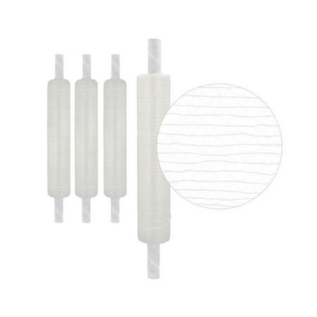 Psbm Pallet Netting Vented Stretch Wrap With Extended Core Handles 4 Pack 20 Inch X 1000 Feet For Securing Pallets That Need Ventilation