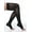 Black, variant on BriteLeafs Sheer Compression Stockings Thigh High Firm Support 20-30 mmHg, Stay-Up Scilicone band, Open Toe - XXX-Large, Beige