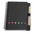 thumbnail image 3 of Journal Book, Notebook Transparent PET Color Stickers  For Business Office Stationery Black, 3 of 8