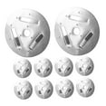 thumbnail image 6 of Worgeous 10pcs Whistle Kettle Spare Parts Teakettle Buzzer Kettle Whistle Parts Teapot Kettle Parts Kettle Lid Sound Pieces Whistling Tea Kettle Lid Chips, 6 of 8