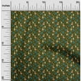 thumbnail image 2 of oneOone Cotton Silk Dark Olive Green Fabric Kids Quilting Supplies Print Sewing Fabric By The Yard 42 Inch Wide, 2 of 5